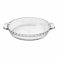 Anchor Hocking 81214L11 9" Clear Deep Dish Pie Plate