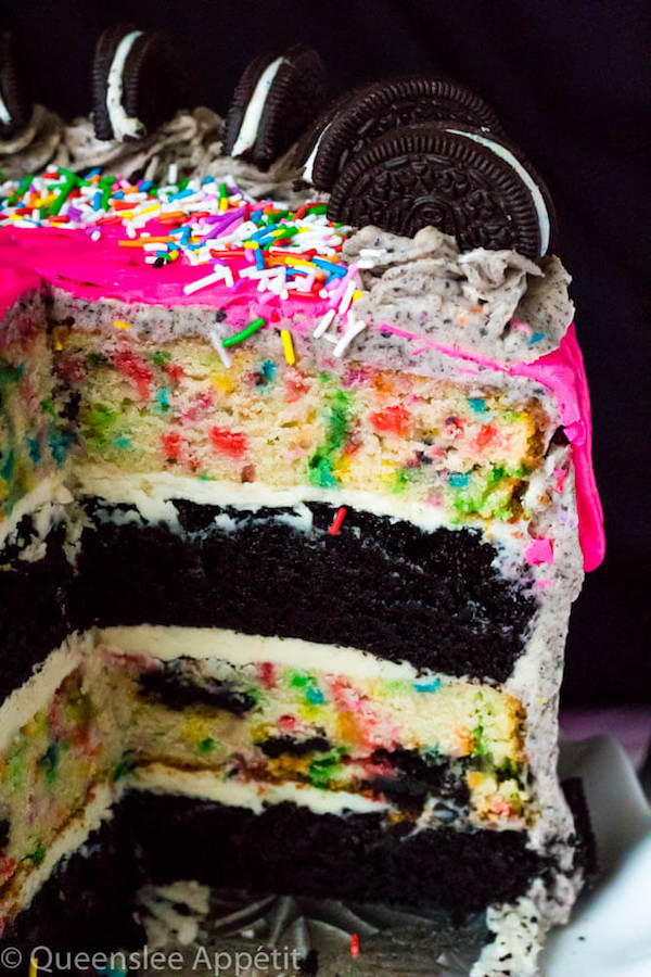 Birthday Cake Oreo Cake