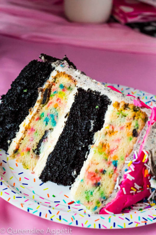 Birthday Cake Oreo Cake