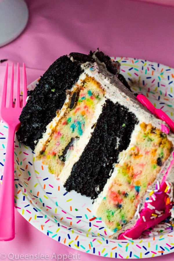 Birthday Cake Oreo Cake