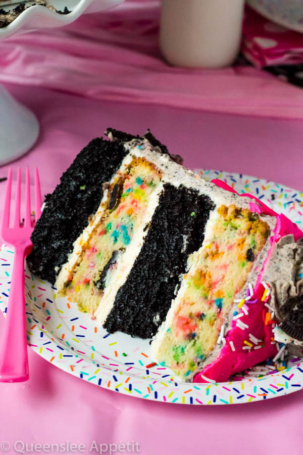 Birthday Cake Oreo Cake