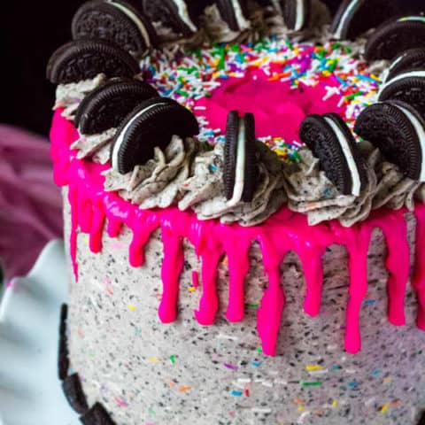 Birthday Cake Oreo Sprinkle Blondies – Cookies Cakes Pies Oh My