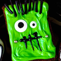Frankenstein Brownies