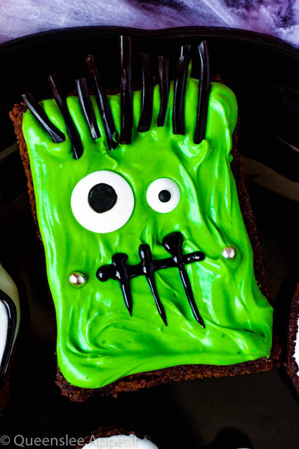 Frankenstein Brownies