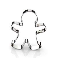 Gingerbread Man Cookie Cutter- Stainless Steel