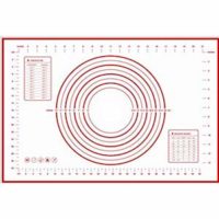 HUELE Silicone Pastry Mat With Measurements,X-Large 23.6'’x15.7’’