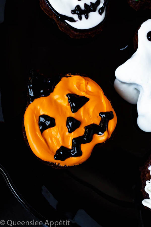 Jack-O-Lantern Brownies