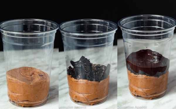 Chocolate Mousse Dirt Cups