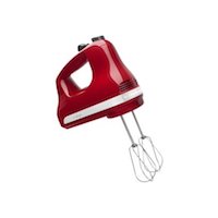 KitchenAid KHM512ER 5-Speed Ultra Power Hand Mixer, Empire Red