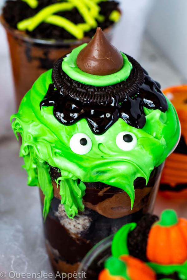 Melting Witch Dirt Cups