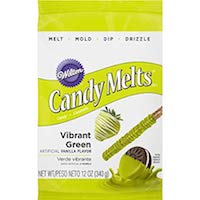 Wilton 1911-421 Candy Melts, 12-Ounce, Vibrant Green