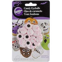 Wilton 710-0167 Red Vein Candy Eyeballs