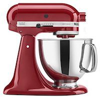 KitchenAid KSM150PSER Artisan Tilt-Head Stand Mixer with Pouring Shield, 5-Quart, Empire Red