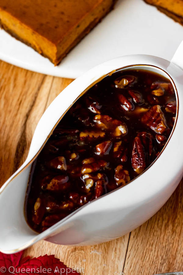 Maple Pecan Praline Sauce