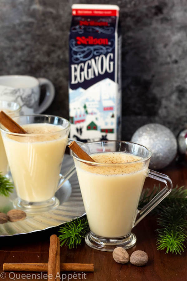 Eggnog White Hot Chocolate