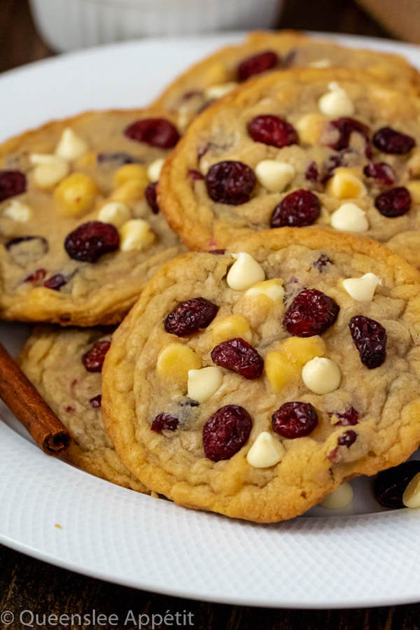 White Chocolate Cranberry Cookies