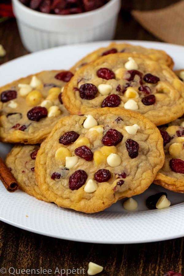 White Chocolate Cranberry Cookies