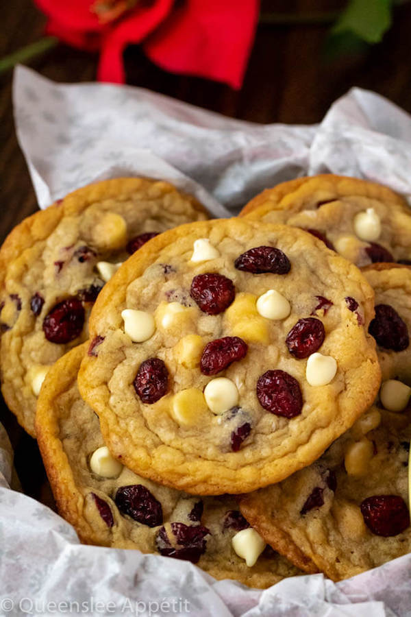 White Chocolate Cranberry Cookies