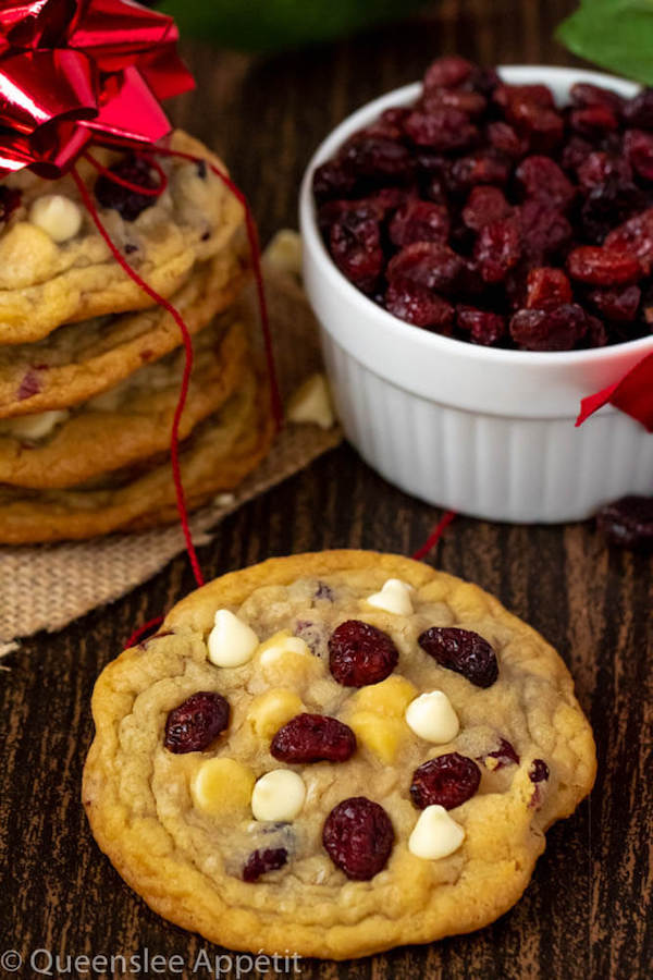 White Chocolate Cranberry Cookies