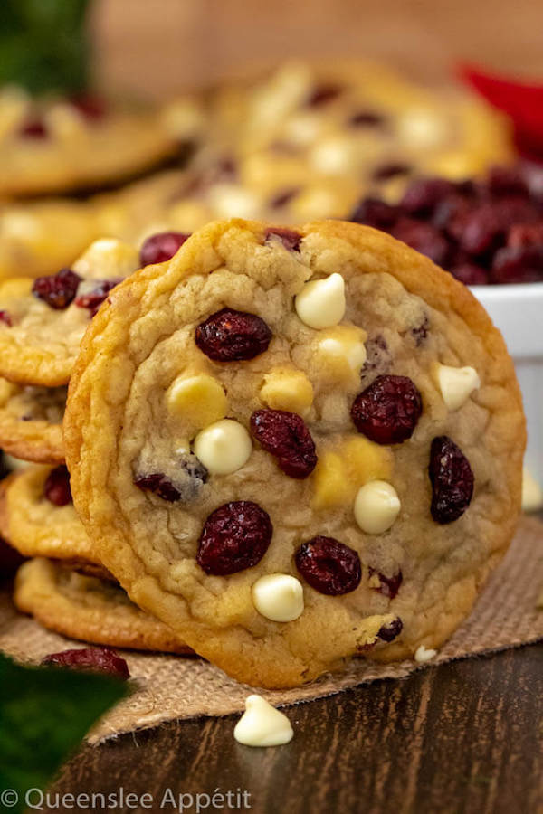 White Chocolate Cranberry Cookies