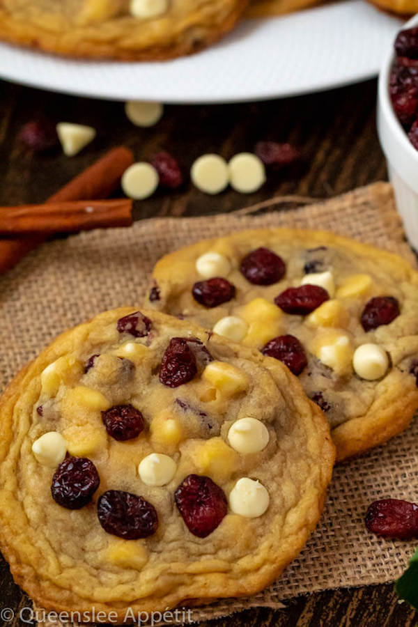 White Chocolate Cranberry Cookies