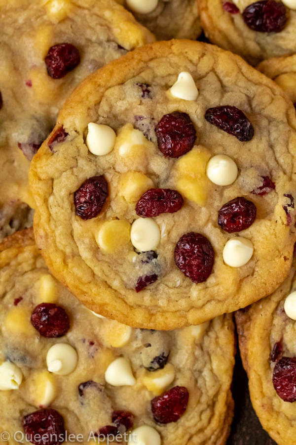 White Chocolate Cranberry Cookies