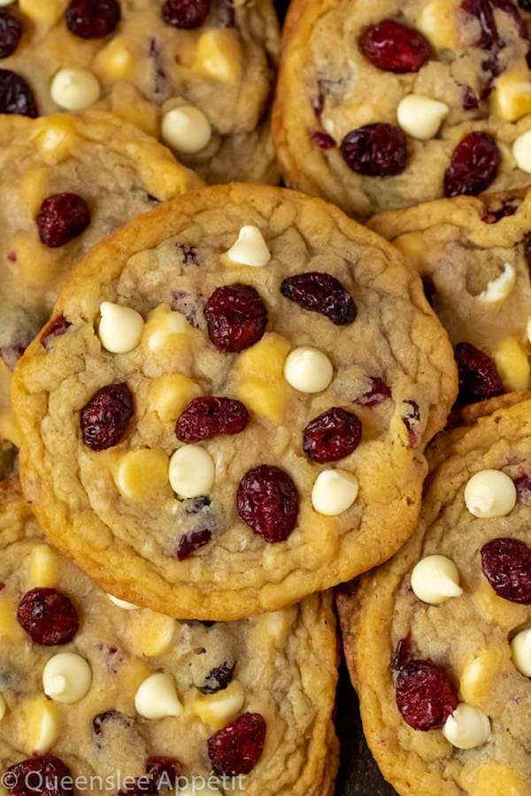 White Chocolate Cranberry Cookies