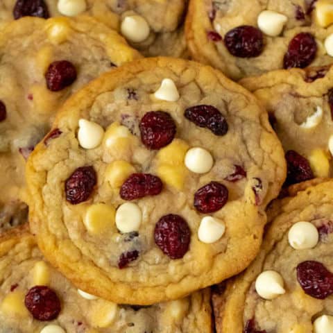 White Chocolate Cranberry Cookies