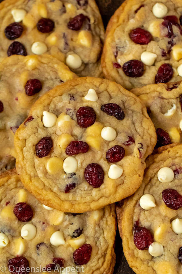 White Chocolate Cranberry Cookies