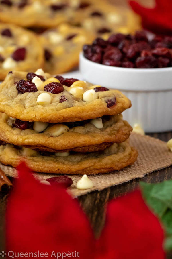 White Chocolate Cranberry Cookies