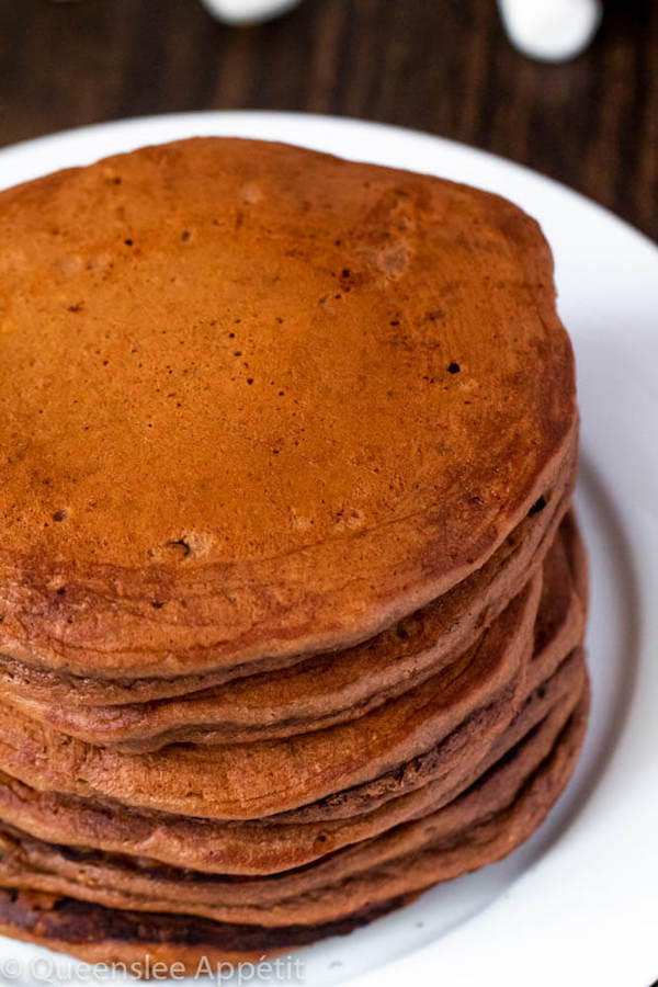 Hot Chocolate Pancakes