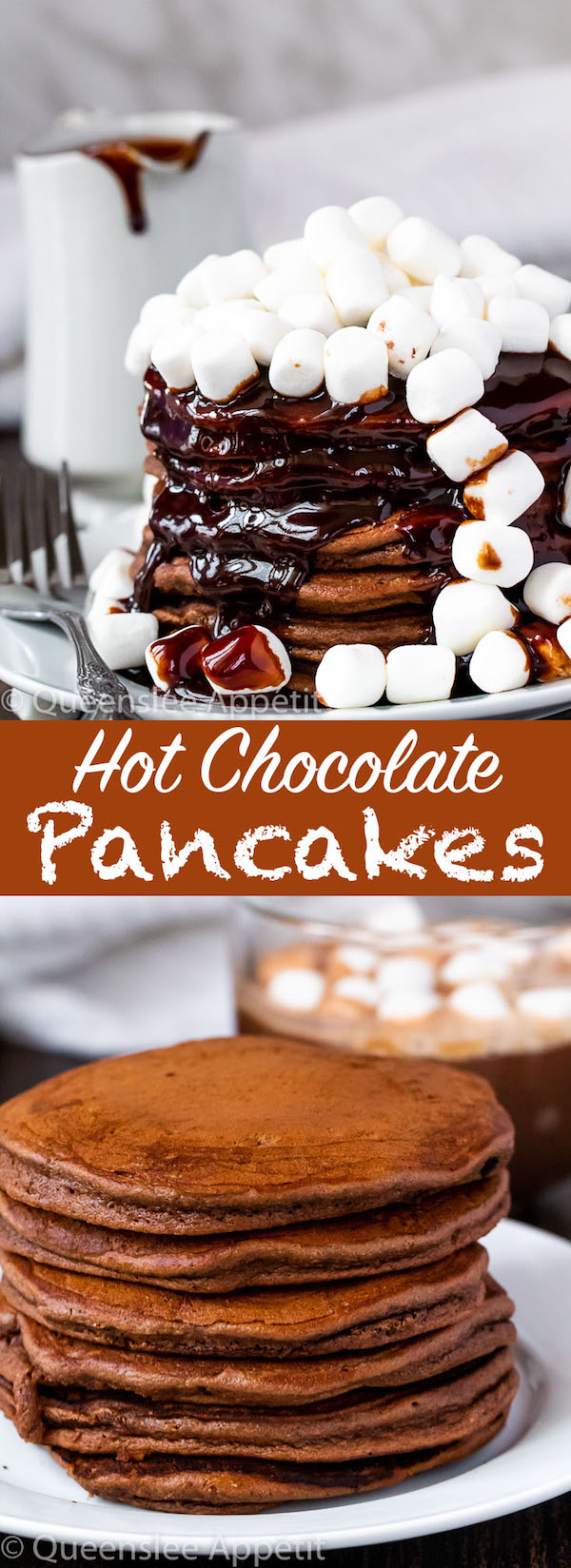 Hot Chocolate Pancakes