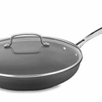 Cuisinart 622-30G Chef's Classic Nonstick Hard-Anodized 12-Inch Skillet with Glass Cover