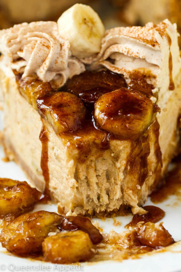 Bananas Foster Cheesecake