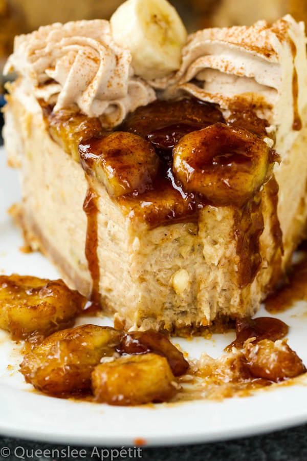 Bananas Foster Cheesecake