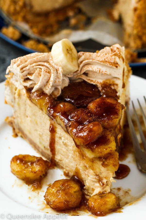 Bananas Foster Cheesecake