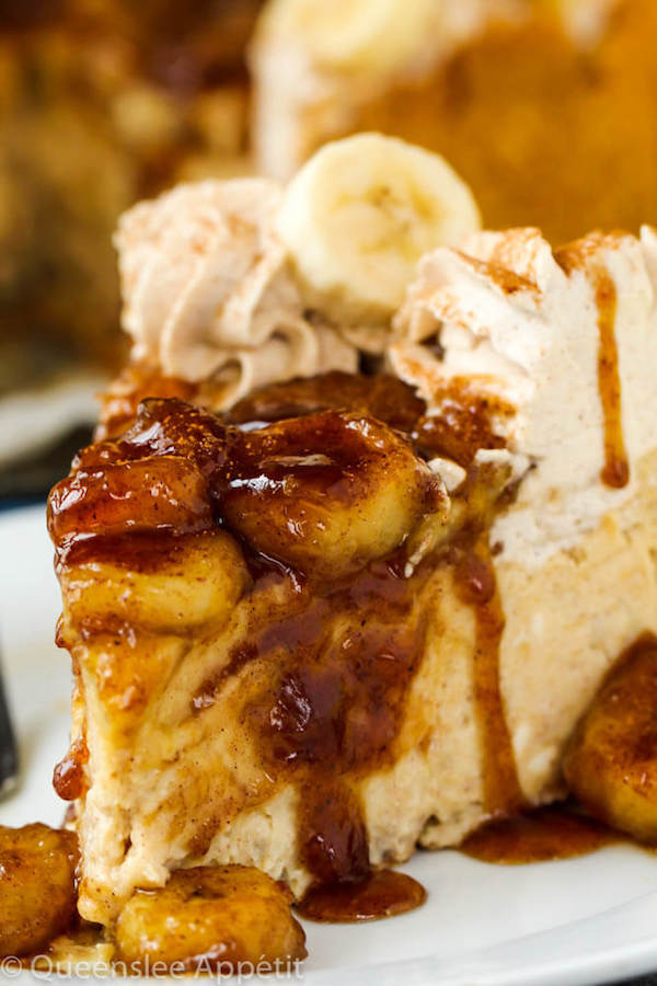 Bananas Foster Cheesecake