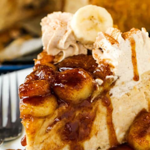 Bananas Foster Cheesecake