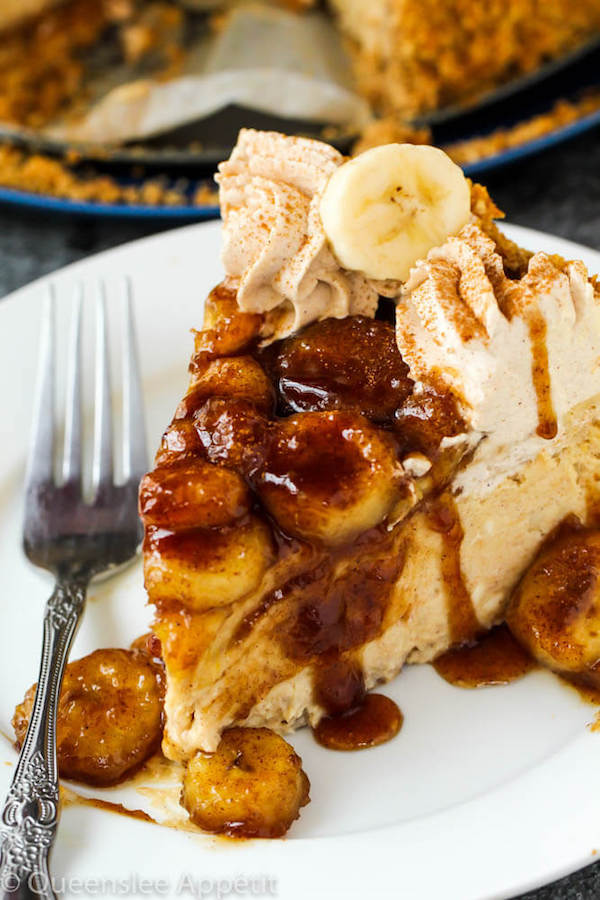 Bananas Foster Cheesecake