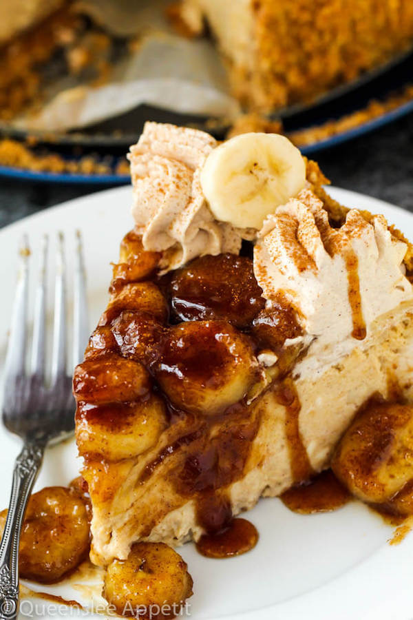 Bananas Foster Cheesecake