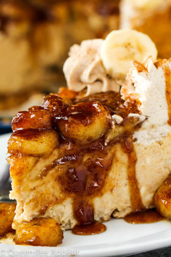 Bananas Foster Cheesecake