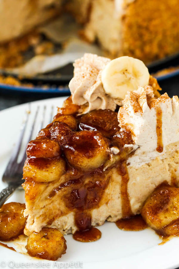 Bananas Foster Cheesecake