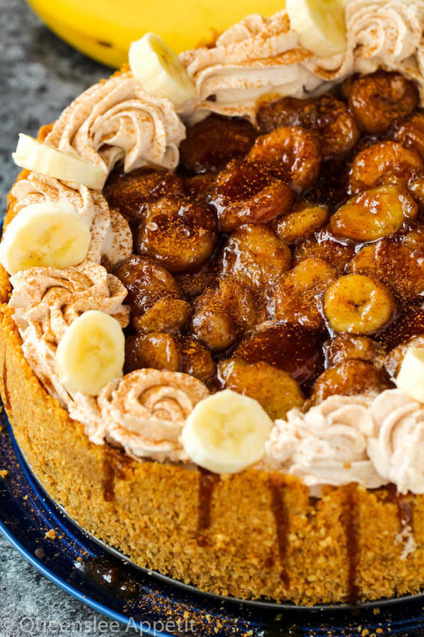 Bananas Foster Cheesecake