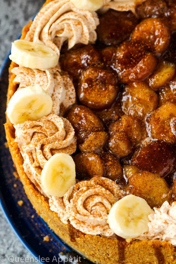 Bananas Foster Cheesecake