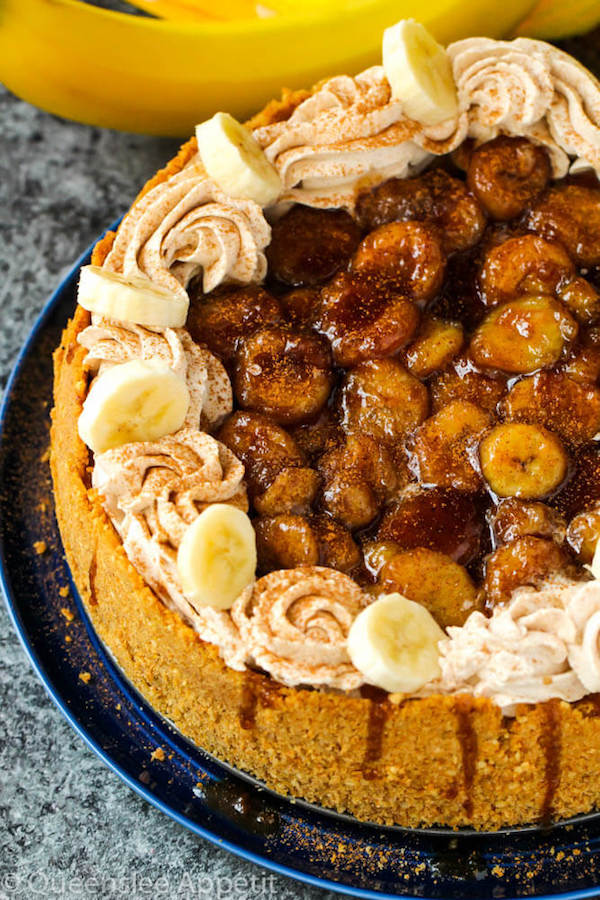 Bananas Foster Cheesecake