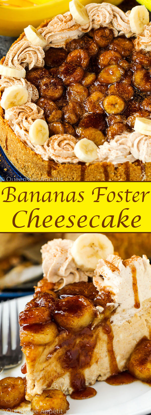 Bananas Foster Cheesecake