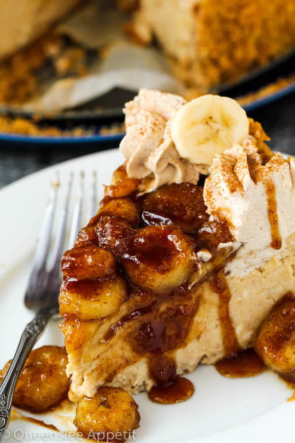 Bananas Foster Cheesecake