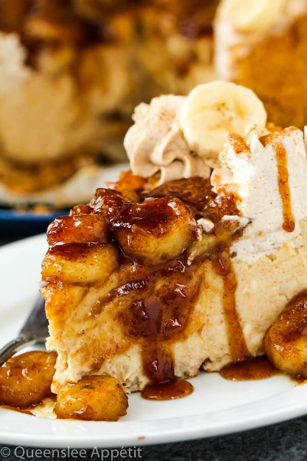 Bananas Foster Cheesecake