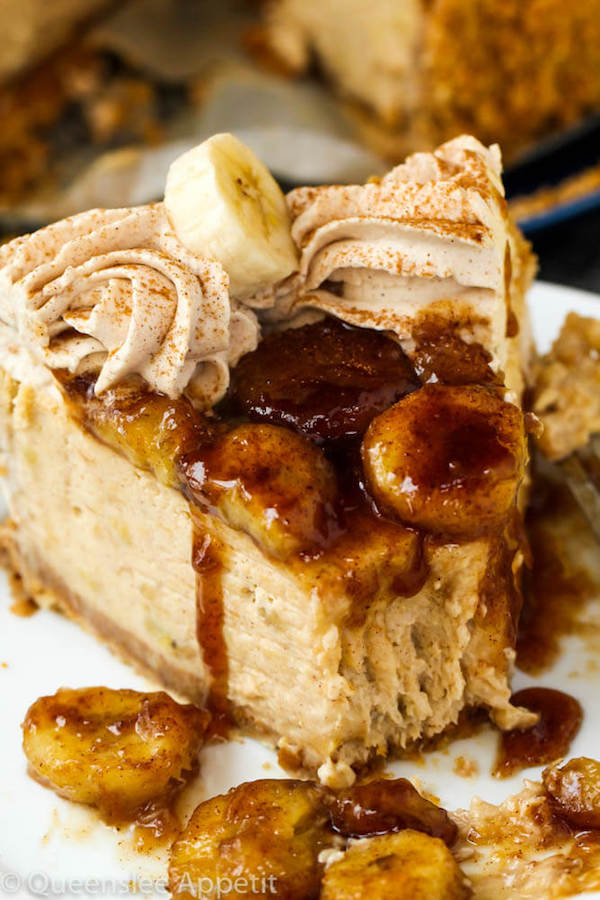 Bananas Foster Cheesecake