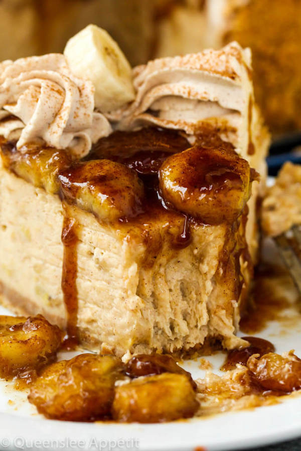 Bananas Foster Cheesecake